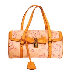 Louis Vuitton Pink Cherry Blossom Papillon Handbag