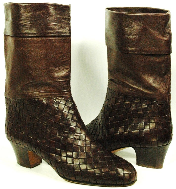 bottega woven boots