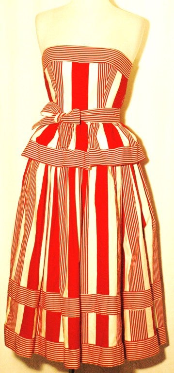 De las mujeres Vestido vintage Victor Costa Sex In the City 2 años 80 Raro