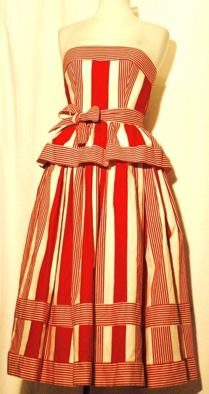 Vestido vintage Victor Costa Sex In the City 2 años 80 Raro 3