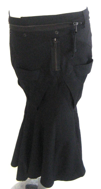 Women's 2006 Junya Watanabe For Comme Des Garcons Bondage Skirt