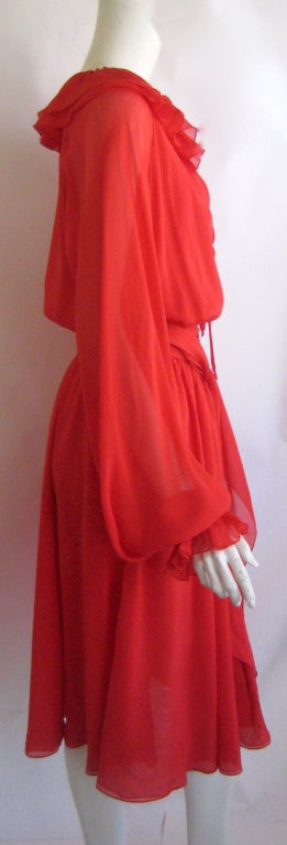 Women's 1970s Halston Day Dress