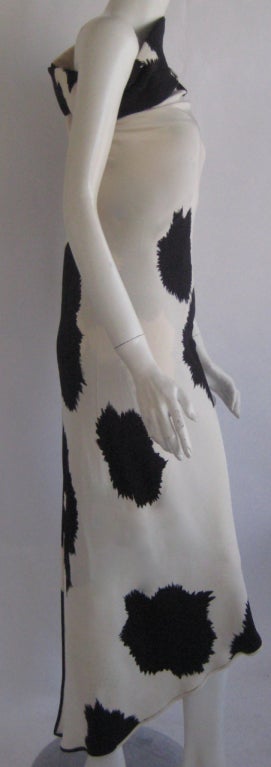 Women's Gianfranco Ferre One Shoulder Draped Wrap Dress