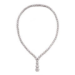 Renesim Round Brilliant Cut Diamond Collier Necklace