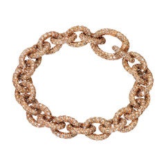 RENESIM Brilliant Link Bracelet with Fancy Diamonds