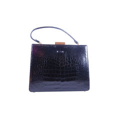 1960's Black Alligator Lucille of Paris Handbag