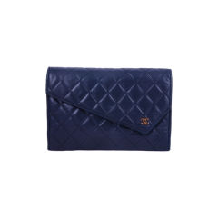 Vintage Chanel Navy Blue Bag