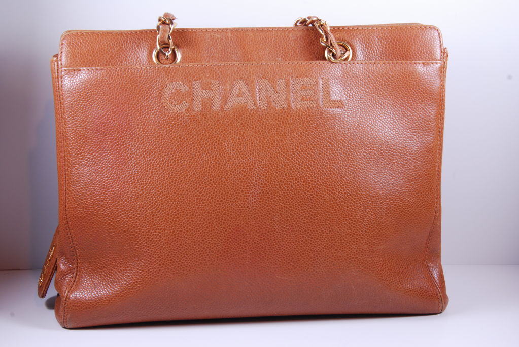 1980's Caviar Leather Chanel Bag