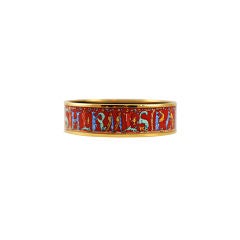 Hermes Enamel Bangle Bracelet