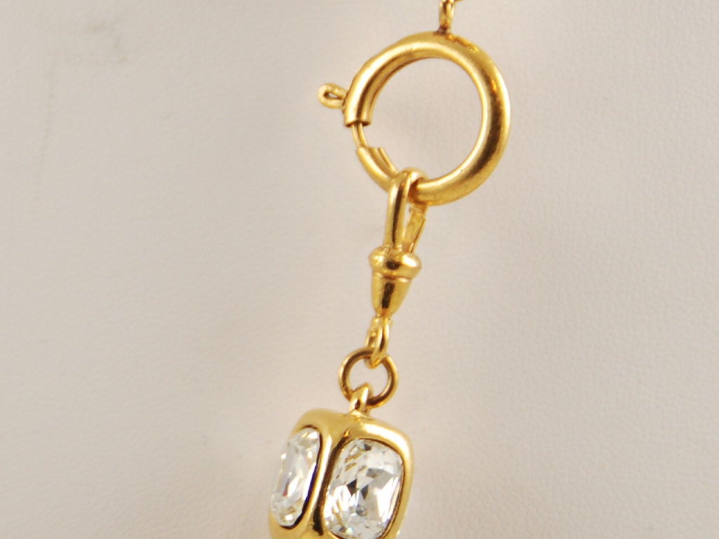 Chanel Rhinestone Necklace 4