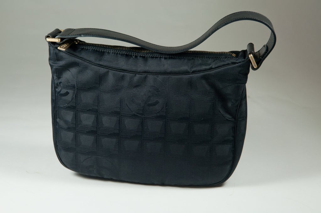 Chanel Black Travel Line Purse