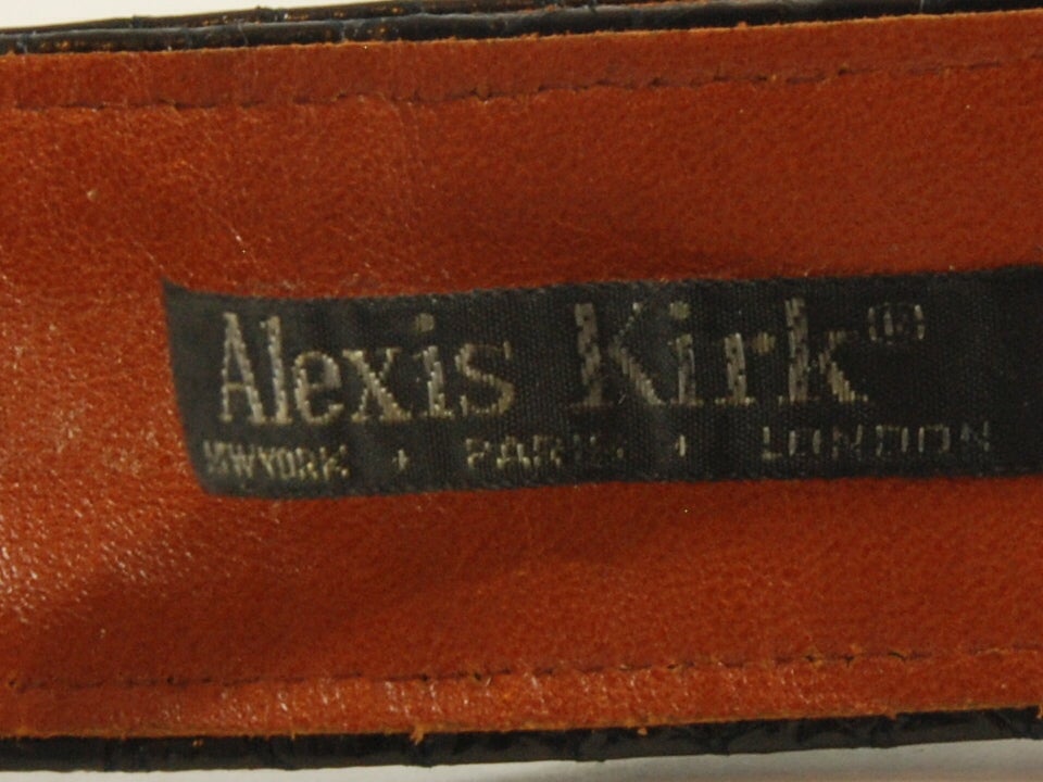 1980's Alexis Kirk Belt/Changeable Straps For Sale 1