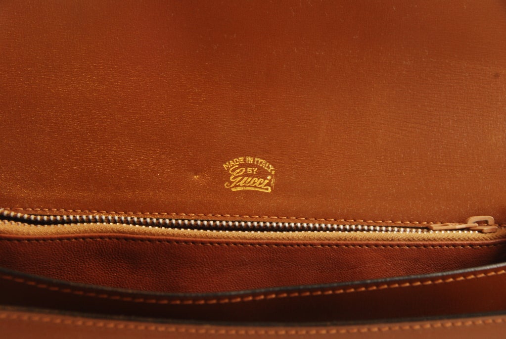 VIntage Gucci Lizard Clutch/Shoulder Bag 3