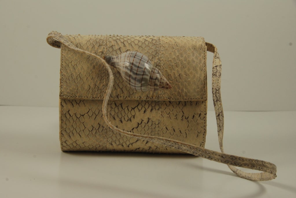 Women's Yves St. Laurent Python Small Bag For Sale