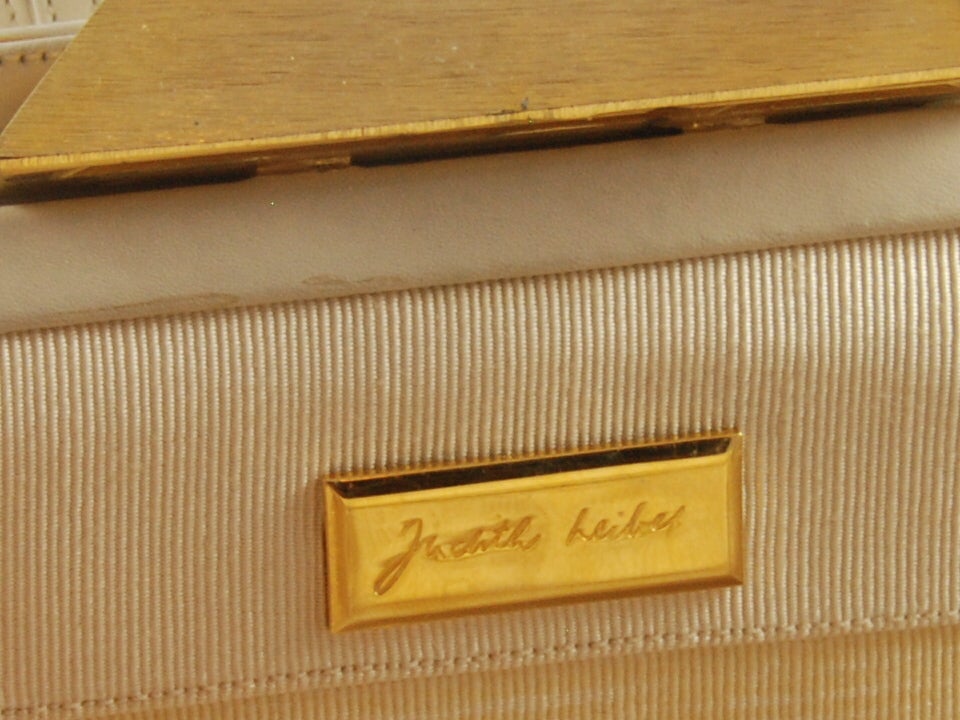 Vintage Judith Leiber Bone Handbag 1