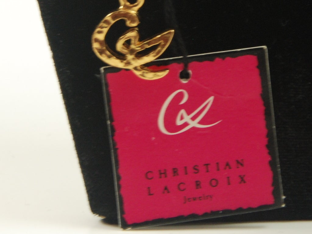 Christian Lacroix Pearl & Rhinestone Necklace 4