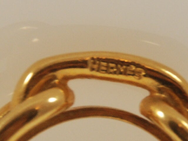 Hermes Chaine d'Ancre Scarf Ring