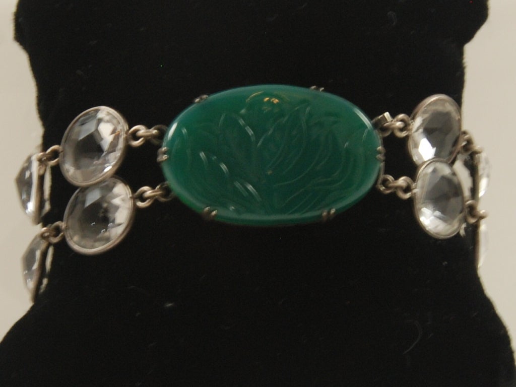 Women's Antique Crystal Bracelet