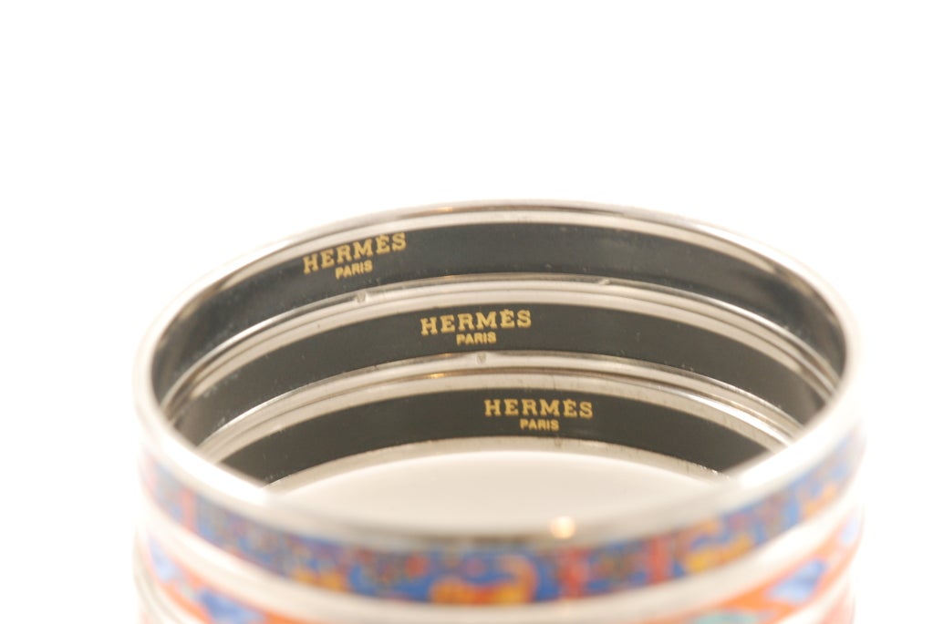 Hermes Enamel Bracelets 1