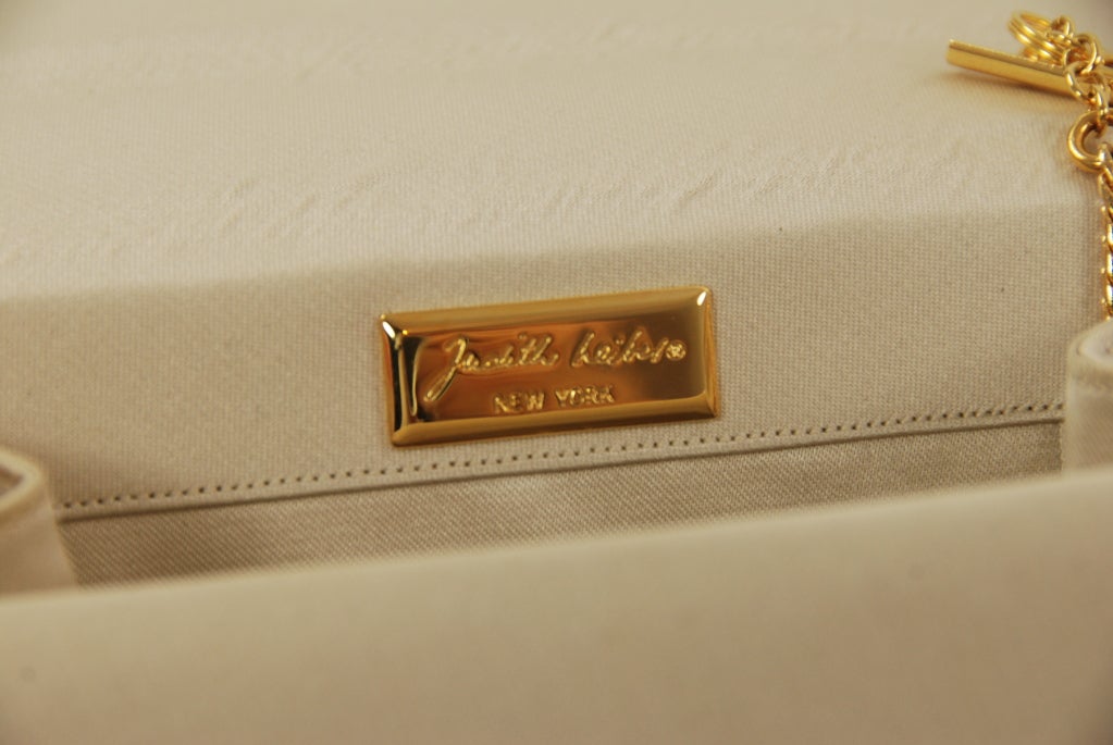 Leiber Jewel Embellished Hand Embroidered Ant. Ribbon Bag 2