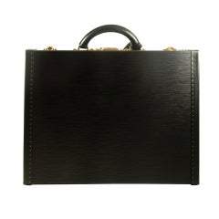 Louis Vuitton Black Epi Leather President Briefcase