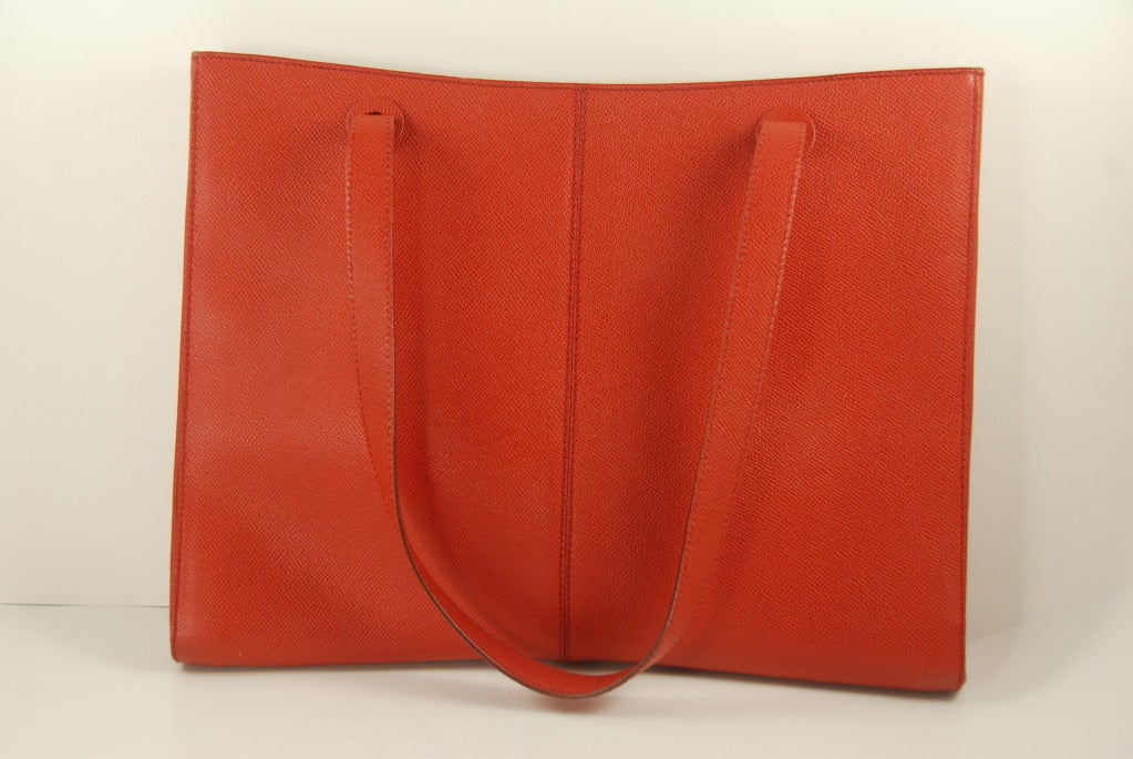 burnt orange chanel bag