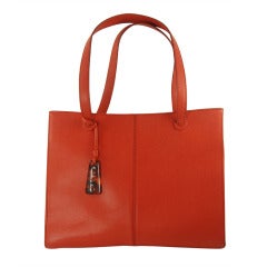 Chanel Burnt Orange Handbag/Attache