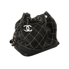 Chanel Midnight Blue Quilted Bag