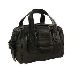 Pierre Hardy Black Leather Handbag