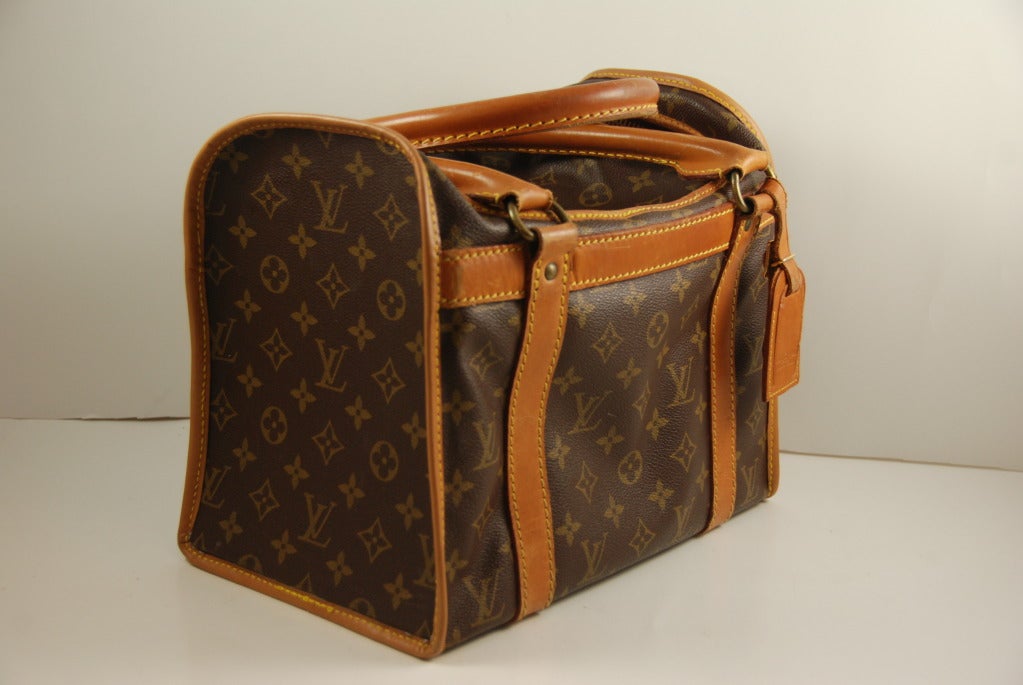 Vintage Louis Vuitton Monogram Train Case In Excellent Condition In New York, NY