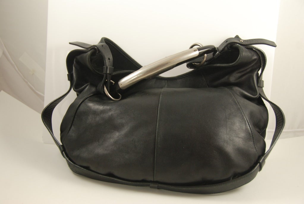 Mombasa handbag Yves Saint Laurent Black in Suede - 36382915