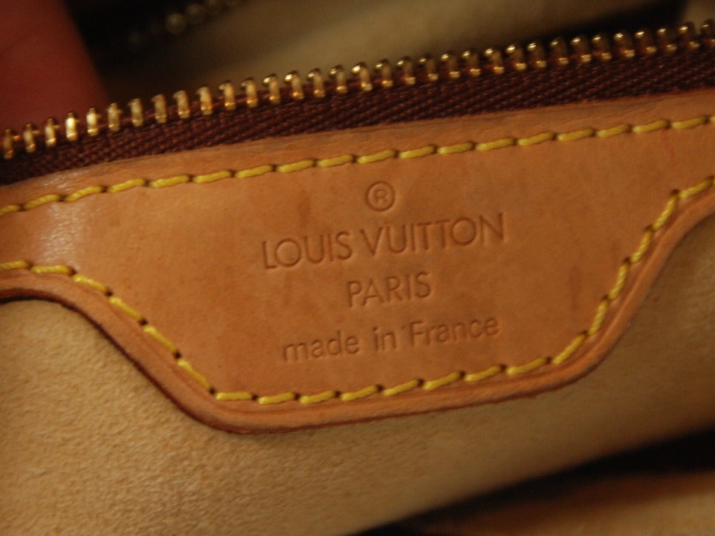 Women's Louis Vuitton Monogram Top Handle Shoulder Bag