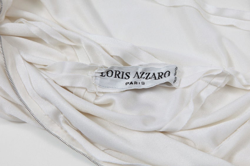 Loris Azzaro Jersey One Sleeve Dress 3