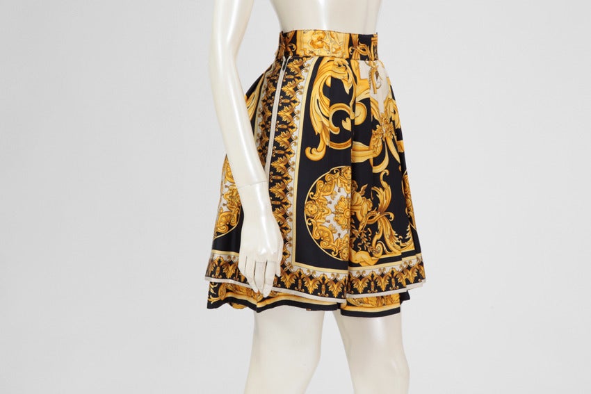 versace inspired skirt