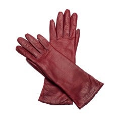 Vintage Christian Dior Leather Gloves 1960s