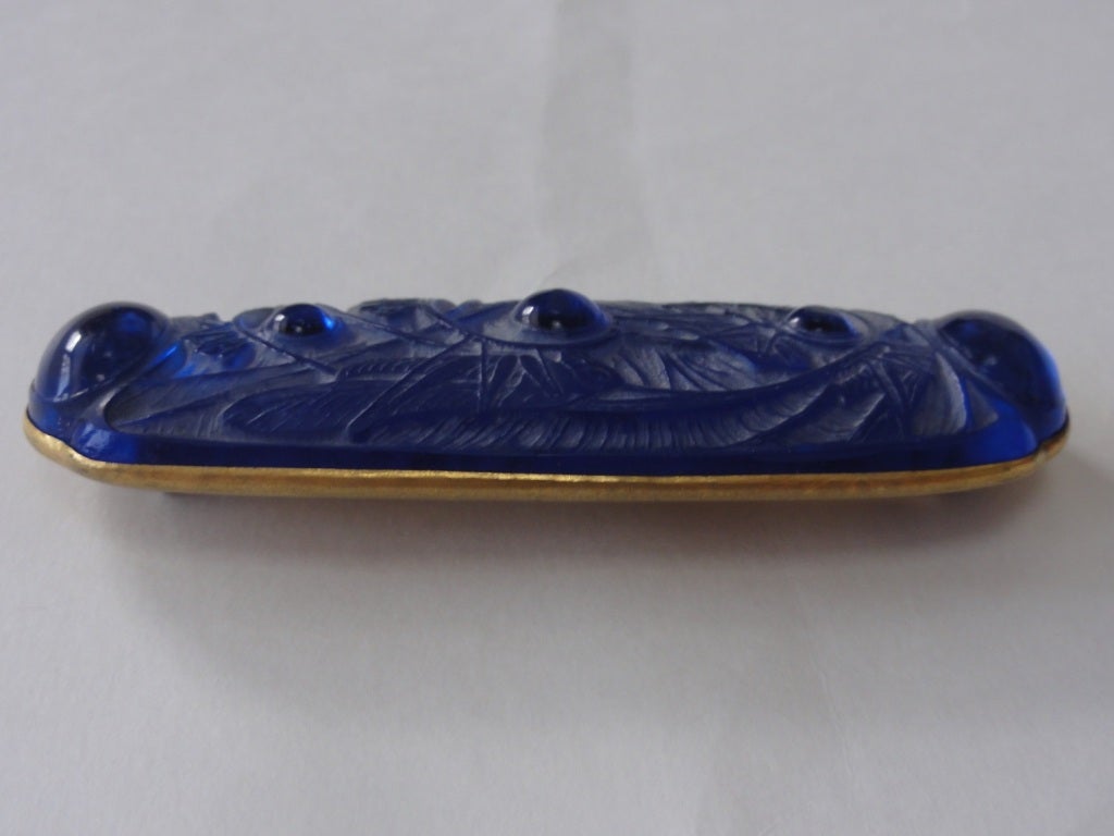 Brosche Sauterelles et Cabochons von Rene Lalique im Angebot 3