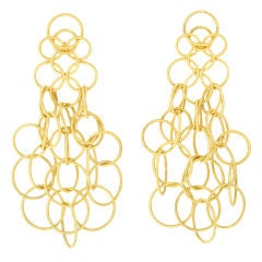 BUCCELLATI Gold Rings Chandeliers