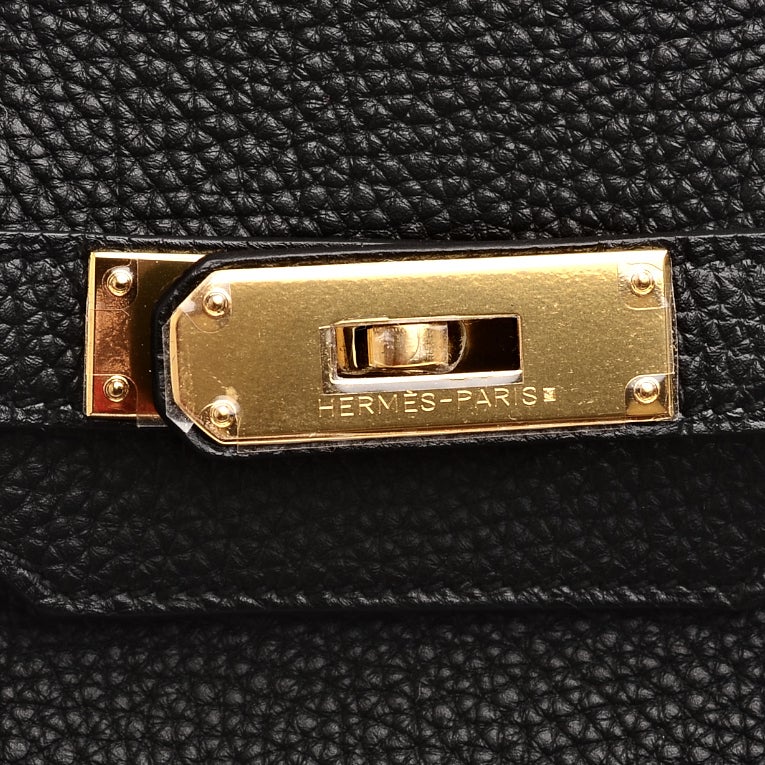 Hermes Black Togo Birkin 35cm with Gold Hardware - Never Carried 2