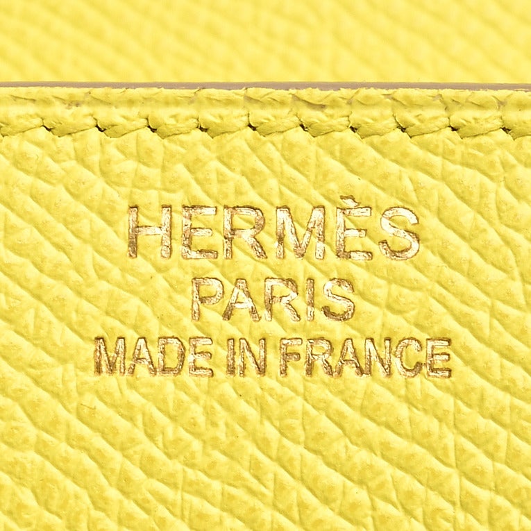 Hermes Soufre Epsom Birkin 35cm Gold Hardware 4