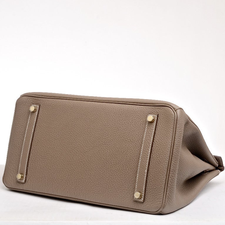 where can i sell replica handbags - Hermes Etoupe Togo Birkin 35cm Gold Hardware at 1stdibs