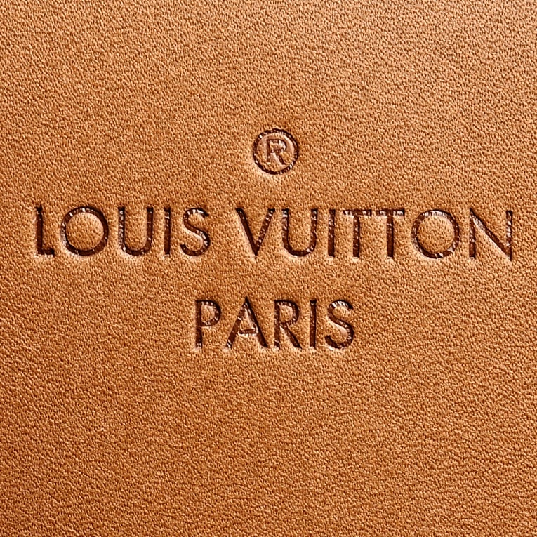 Louis Vuitton Noisette Monogram Canvas & Cuir Orfèvre W PM 3