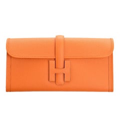 Hermes Orange H Epsom Jige Elan 29cm