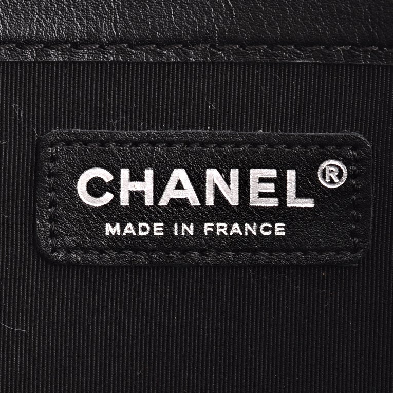 Chanel Black Quilted Enchained Boy Bag 5