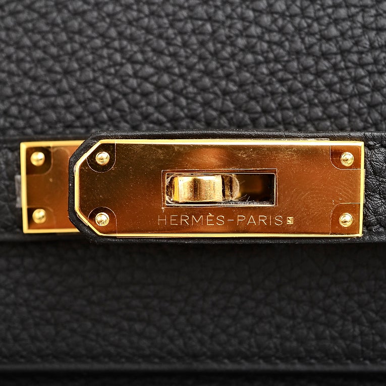 Hermes Black Togo Birkin 40cm Gold Hardware 2