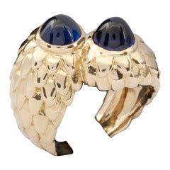 Boucheron Sapphire Gold Ring