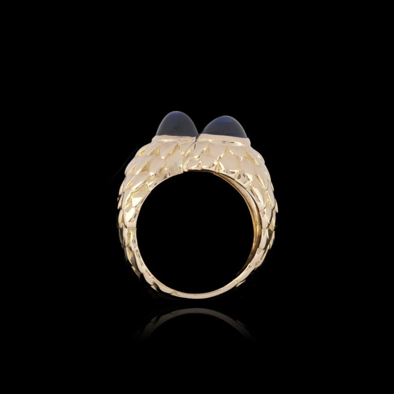 Boucheron Sapphire Gold Ring
