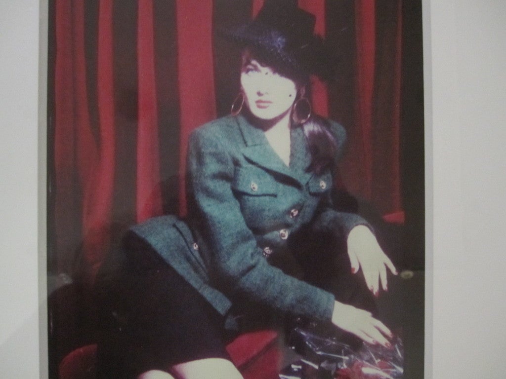 Guy Bourdin original photograph of Carla Bruni in Chanel