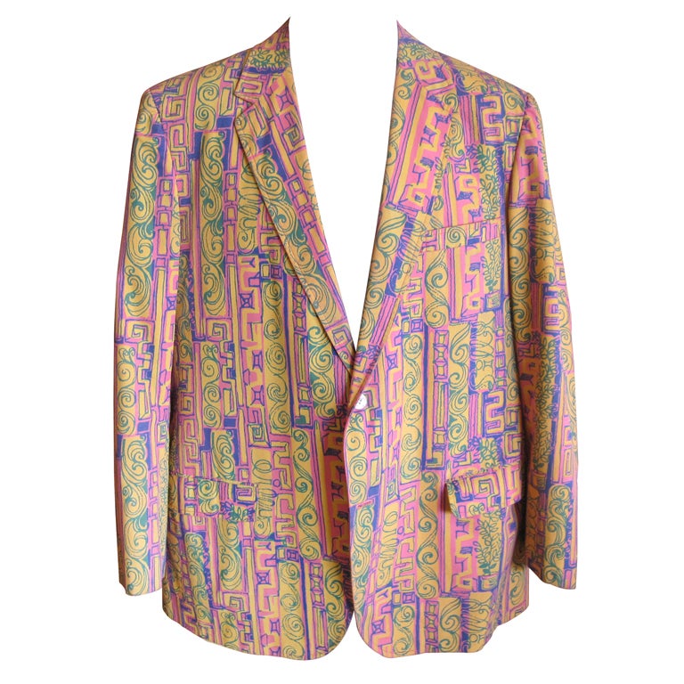 Lilly Pulitzer vintage mens jaunty jacket