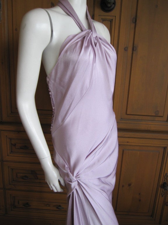 dior halter dress