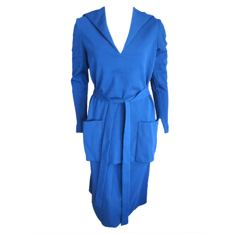 Norman Norell jaunty blue sailor suit at 1stDibs
